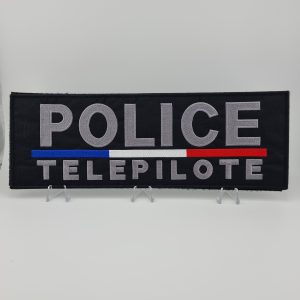 Patch dorsal Police Télépilote (Haute Visibilité)